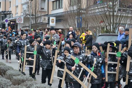 Vabljeni na Valentinov pustni sprevod; arhivska fotografija