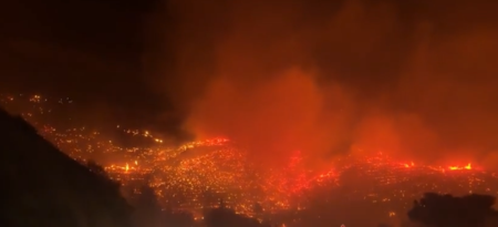 Omiš v ognju