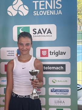 Sara Bajraktarević – prvi finale na turnirju U14