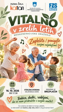 Medgeneracijsko druženje Vitalno v zrelih letih
