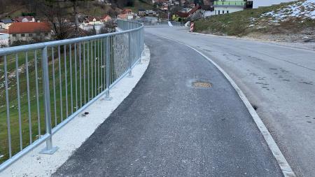 Gradnja kolesarske steze Zagorje-Orehovica poteka po načrtih