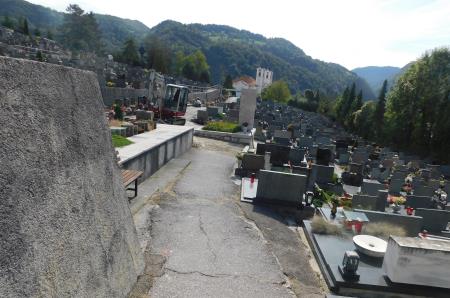 Sanacija pokopaliških poti