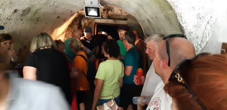 Utrinek z otvoritve poti