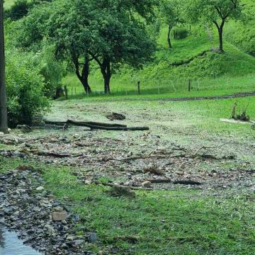 Močno neurje prizadelo Zagorje