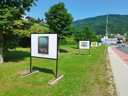 Ulična razstava na temo Slikarske kolonije Izlake-Zagorje