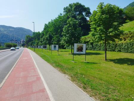 Ulična razstava na temo Slikarske kolonije Izlake-Zagorje