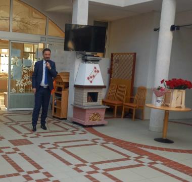 Župan pred dnevom žena obiskal Dom starejših Polde Eberl Jamski