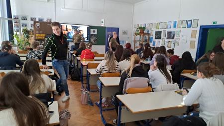 Razširjena predstavitev poklica vojaka v SŠ Zagorje