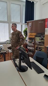 Razširjena predstavitev poklica vojaka v SŠ Zagorje