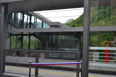 Odprtje prenovljene železniške postaje v Zagorju ob Savi