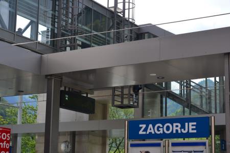 Odprtje prenovljene železniške postaje v Zagorju ob Savi