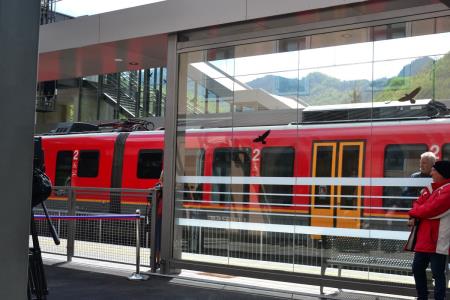 Odprtje prenovljene železniške postaje v Zagorju ob Savi