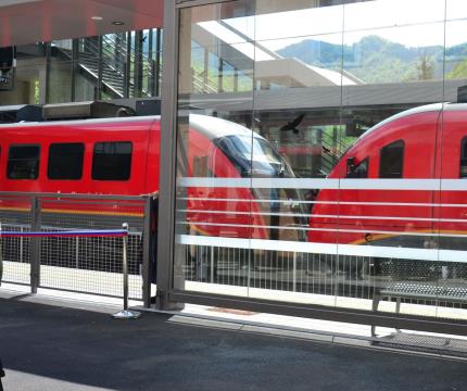 Odprtje prenovljene železniške postaje v Zagorju ob Savi