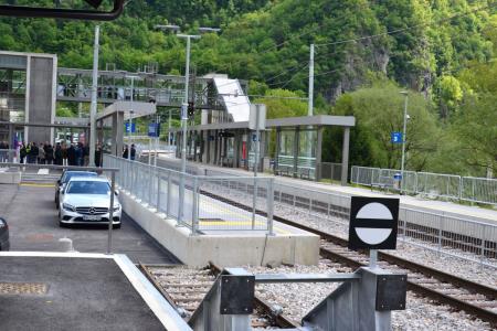 Odprtje prenovljene železniške postaje v Zagorju ob Savi