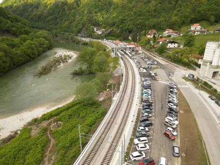 Odprtje prenovljene železniške postaje v Zagorju ob Savi