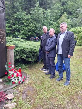 Komemorativna slovesnost v Orehovici
