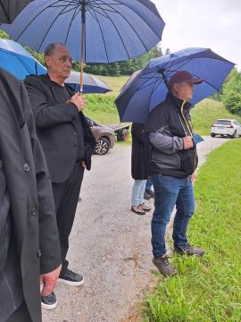 Komemorativna slovesnost v Orehovici