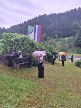 Komemorativna slovesnost v Orehovici