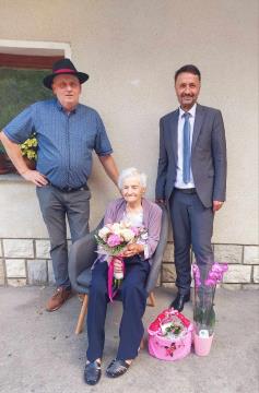 Stoti rojstni dan gospe Ane Brinjevec