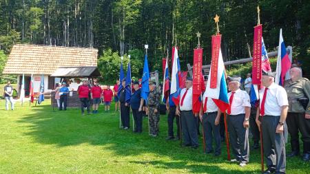 Slovesnost ob 83-letnici ustanovitve Revirske partizanske čete