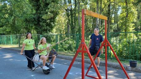 Mladina GZ Zagorje ob Savi na mednarodnem taboru v Orahovici