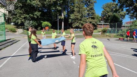 Mladina GZ Zagorje ob Savi na mednarodnem taboru v Orahovici