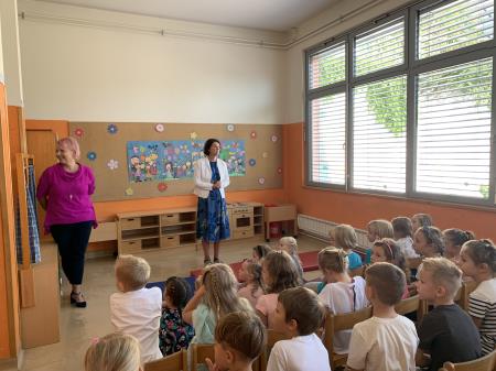Prvi šolski dan v Skvarčevi šoli