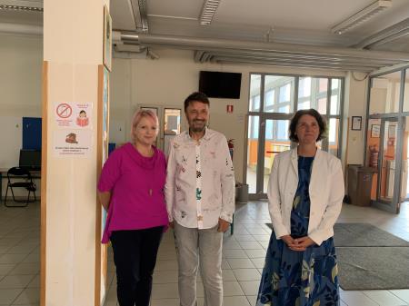 Prvi šolski dan v Skvarčevi šoli
