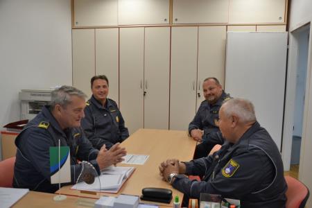 Obisk vodstva Gasilske zveze Slovenije v Zagorju
