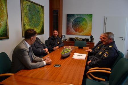 Obisk vodstva Gasilske zveze Slovenije v Zagorju