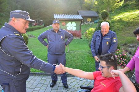 Obisk vodstva Gasilske zveze Slovenije v Zagorju