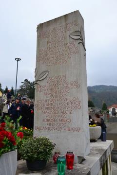 Slovesnosti pred dnevom spomina na mrtve