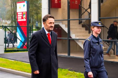 Odprtje regijskega gasilskega poligona