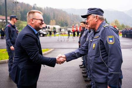 Odprtje regijskega gasilskega poligona