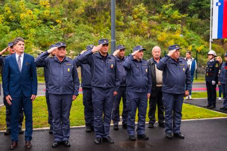 Odprtje regijskega gasilskega poligona