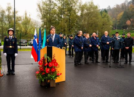 Odprtje regijskega gasilskega poligona