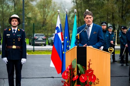 Odprtje regijskega gasilskega poligona