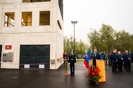 Odprtje regijskega gasilskega poligona