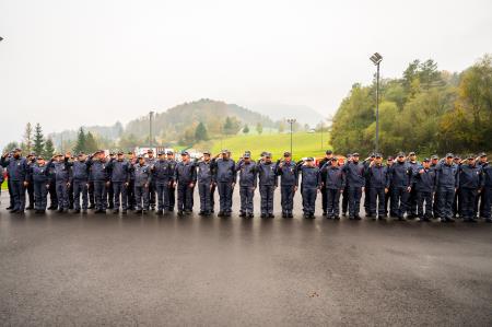 Odprtje regijskega gasilskega poligona
