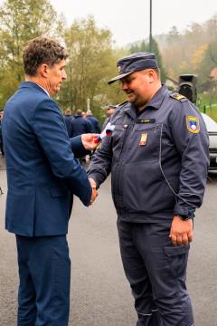 Odprtje regijskega gasilskega poligona
