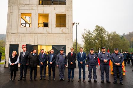 Odprtje regijskega gasilskega poligona