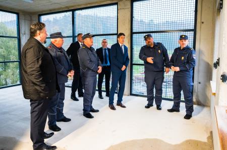 Odprtje regijskega gasilskega poligona