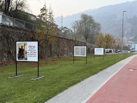 Ulična razstava ob 150-letnici posvetitve zagorske župnijske cerkve