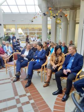 Odprtje prenovljenega negovalnega dela DSO Polde Eberl Jamski