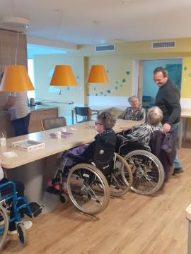 Odprtje prenovljenega negovalnega dela DSO Polde Eberl Jamski