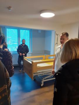 Odprtje prenovljenega negovalnega dela DSO Polde Eberl Jamski