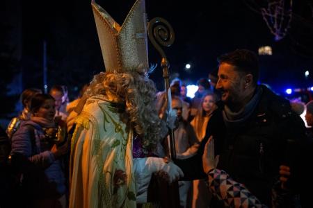 Miklavžev prihod naznanil veseli december v Zagorju