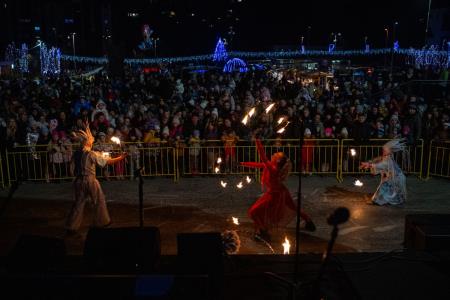 Miklavžev prihod naznanil veseli december v Zagorju