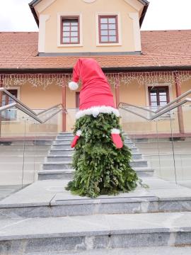 Škratkov kotiček na tržnici in božična pravljica na ploščadi