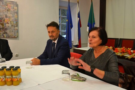 Sprejem kandidatk za kmetico leta 2025